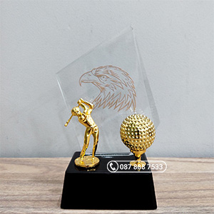 Cúp Golf Eagle pha lê - PL22