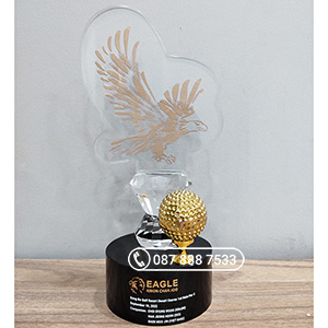 Cúp Golf Eagle pha lê - PL25