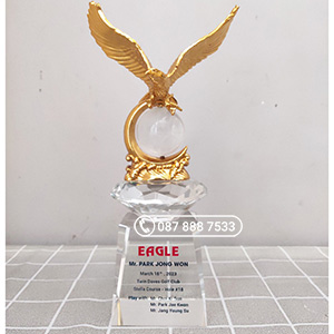 Cúp Golf Eagle pha lê - PL72